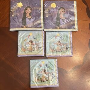 Disney wish Napkins bundle